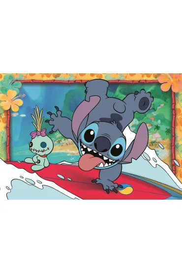 Puzzle 2x20 el. SuperColor. Stitch Clementoni