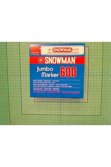 Marker Jumbo 600 Snowman �ci�ty 2-11 mm