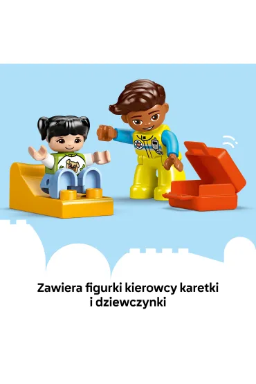 LEGO DUPLO Town Karetka z kierowc� 10447