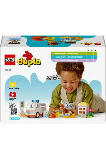LEGO DUPLO Town Karetka z kierowc� 10447