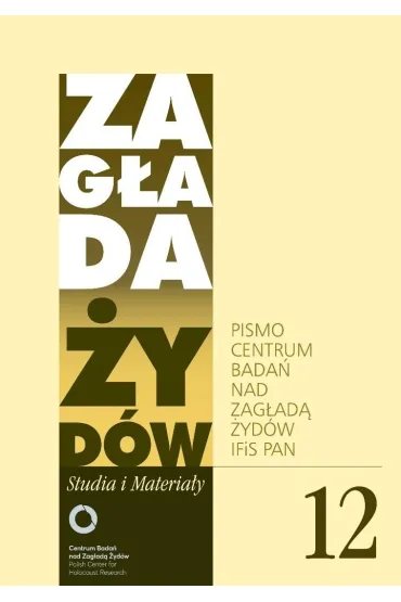Zag�ada �yd�w nr.12 - Red Dariusz  Libionka