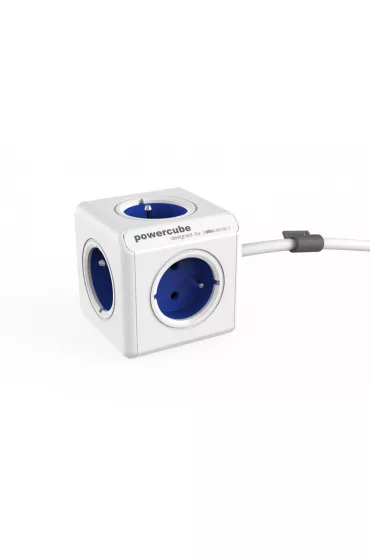 Allocacoc PowerCube Extended 1,5 m BLUE