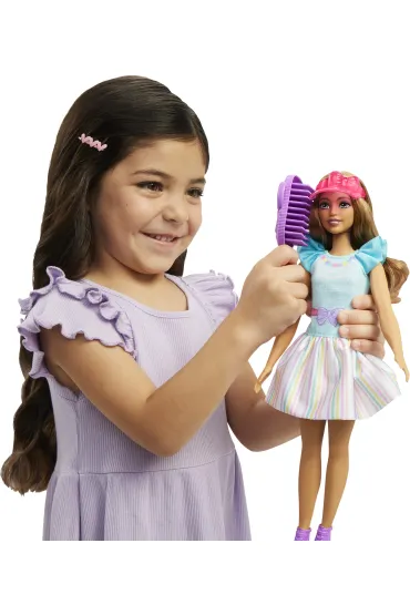 Moja Pierwsza Barbie. Lalka + kr�liczek HLL21 Mattel