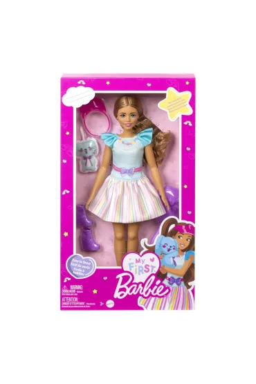 Moja Pierwsza Barbie. Lalka + kr�liczek HLL21 Mattel