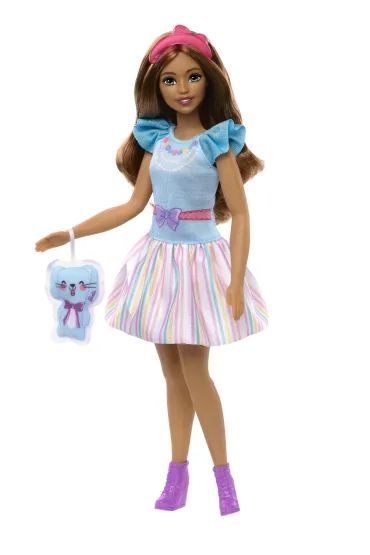 Moja Pierwsza Barbie. Lalka + kr�liczek HLL21 Mattel