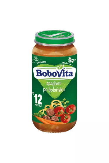 BoboVita Obiadek Spaghetti po bolosku po 12 miesicu 250 g