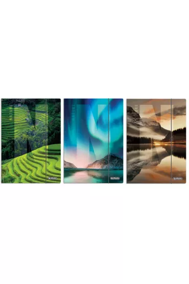 Herlitz Teczka rysunkowa A4 z gumk� Nature
