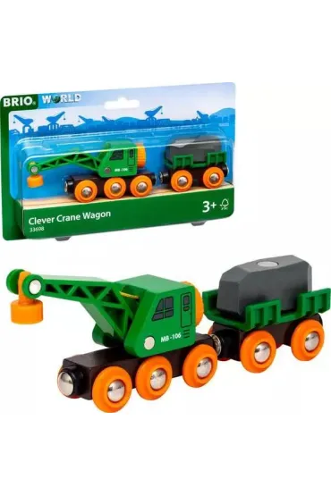 D�wig i wagon 33698 Brio