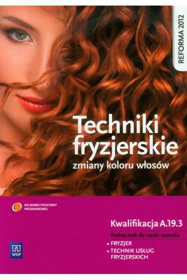 Techniki fryzjerskie zmiany kolor�w w�os�w. Podr�cznik do nauki zawodu technik us�ug fryzjerskich. Szko�y ponadgimnazjalne - Ma�gorzata Richter, Teresa Kulikowska-Jakubik
