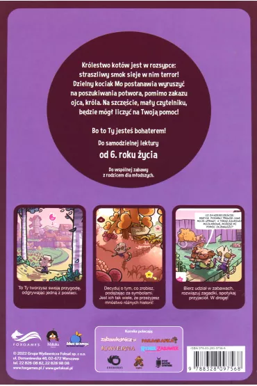 Komiksy paragrafowe Kotki & smoki - Jarvin, Ju
