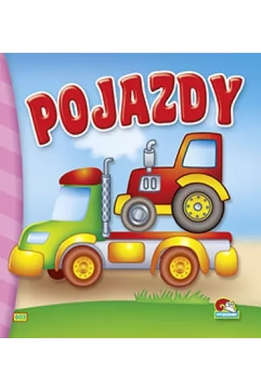 Ksi��eczka do czytania ""Harmonijkowa"" - Pojazdy (12str.)