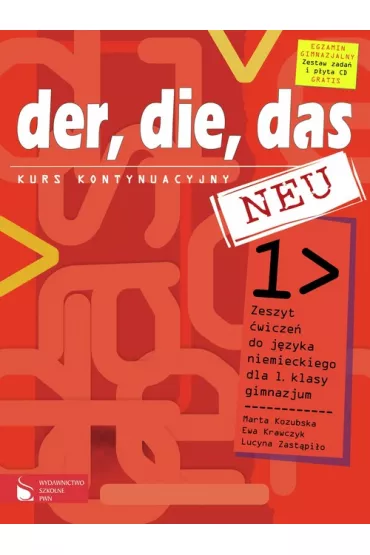 Der Die Das Gim 1 Kont. New wb+CD - Ewa Krawczyk, Lucyna Zast�pi�o, Marta Kozubska