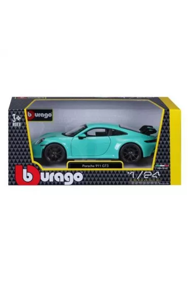 Porsche 911 GT3 mint green 1:24 BBURAGO