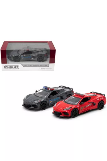 Corvette policja/stra� 1:36 MIX Kinsmart