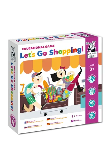 Captain Smart. Let`s go shopping! Educational game