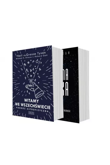 Pakiet: Witamy we Wszech�wiecie, B��kitna kropka - Carl Sagan, Neil deGrasse Tyson, John Richard Gott, Michael A. Strauss