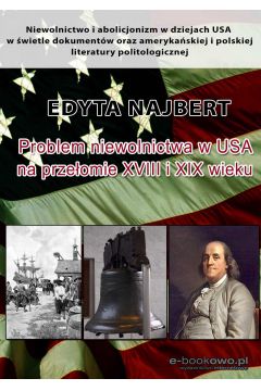 eBook Problem niewolnictwa w USA na przeomie XVIII i XIX wieku pdf