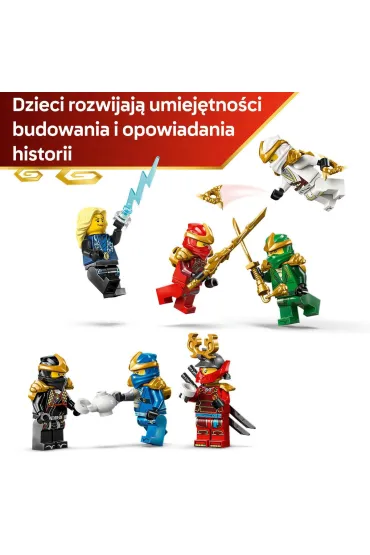 LEGO Ninjago Ozdoba z postaciami ninja — 15-lecie 71866