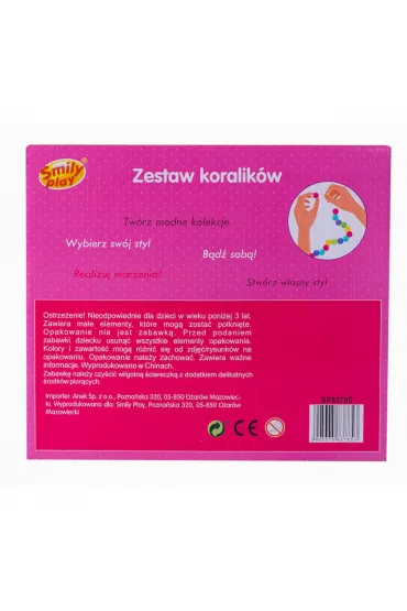 Du�y zestaw koralik�w Smily Play