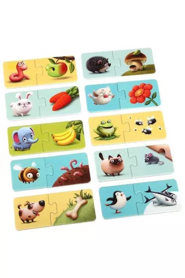 Puzzle Moje jedzenie Levenya