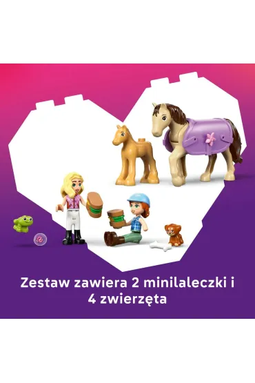 LEGO Friends Przyczepa z koniem i �rebaczkiem 42695