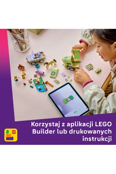 LEGO Friends Przyczepa z koniem i �rebaczkiem 42695