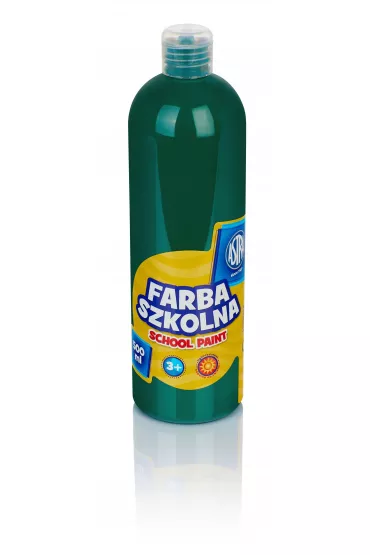 Astra Farba szkolna w butelce zielona 500 ml