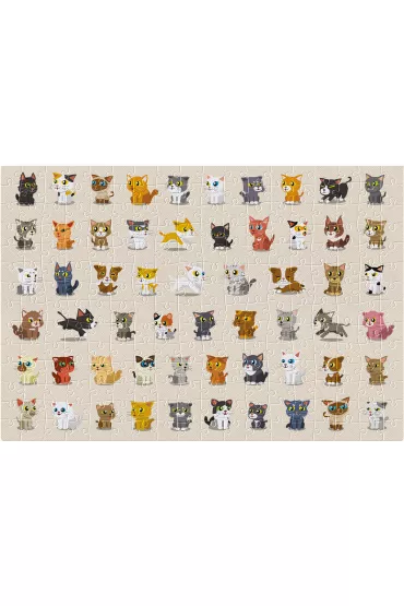 Puzzle 250 el. Kids Cats Kotki Interdruk