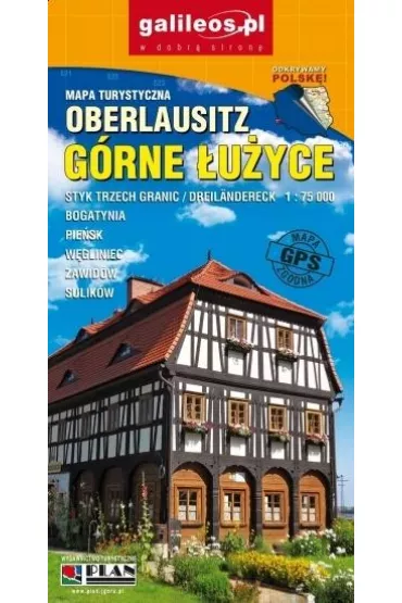 Mapa turystyczna - G�rne �u�yce 1:75 000