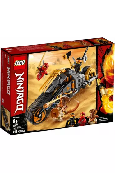 LEGO NINJAGO Motocykl Cole`a 70672