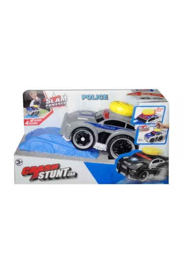 Auto policyjne z nap�dem na baterie Swede