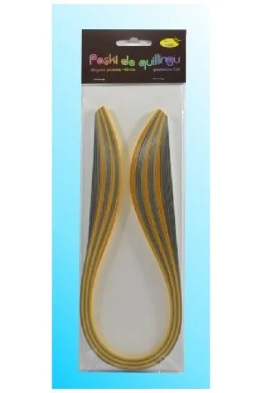 Galeria Hobby Paski do quillingu z�ote 10 mmx50 cm