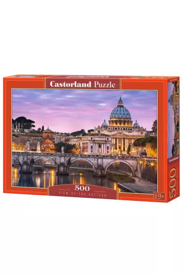 Puzzle 500 el. Widok na Watykan Castorland