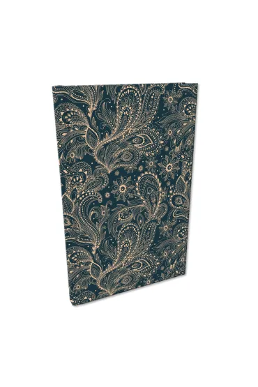 EV-Corp Notes A5 Soft Touch Paisley Be�-Denim kratka
