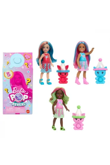 Barbie Pop Reveal. Zwierzaczkowa Imprezka Mattel