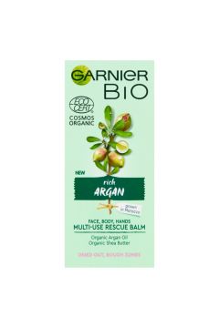 Garnier Bio Rich Argan Face, Body, Hands Multi-Use Rescue Balm multifunkcyjny krem regenerujcy do skry twarzy, ciaa i doni 50 ml