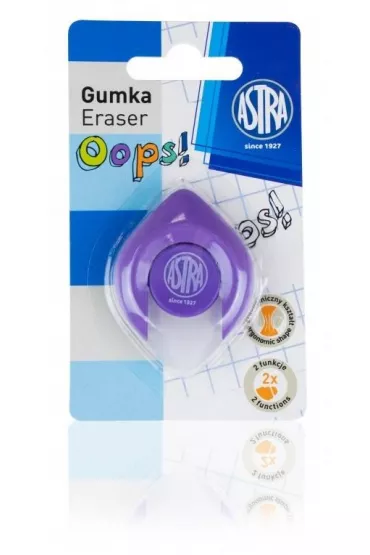 Astra Gumka dwustronna do d�ugopis�w �cieralnych i o��wk�w