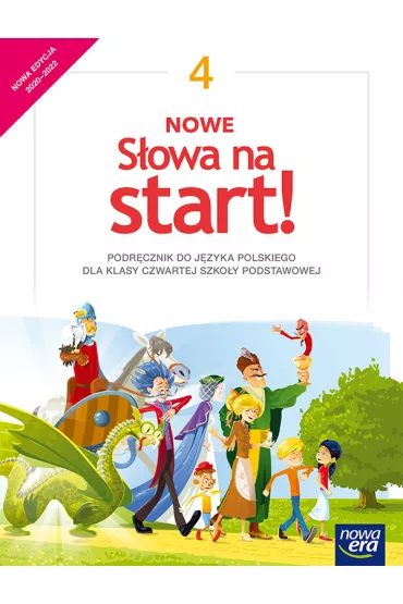 Nowe S�owa na start! Klasa 4. Podr�cznik dla szko�y podstawowej - Anna Klimowicz, Marlena Derlukiewicz