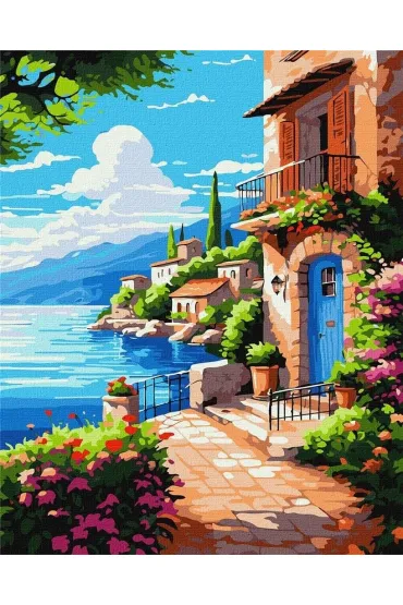 Ideyka Malowanie po numerach - Spok�j przy falach 40x50cm