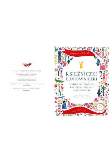 Ksi�niczki buntowniczki. Historie o odwadze, przyja�ni i innych warto�ciach - Natasha  Farrant, Lydia Corry