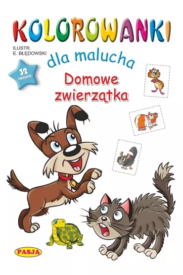 Domowe zwierz�ta. Kolorowanki dla malucha - Ernest B��dowski