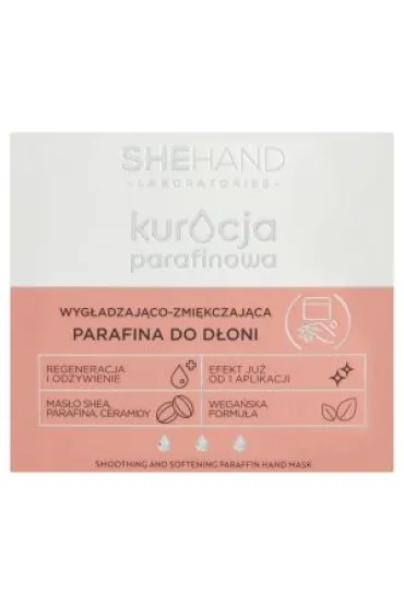 SheHand Parafina do d�oni Kuracja parafinowa wyg�adzaj�co-zmi�kczaj�ca 80 g