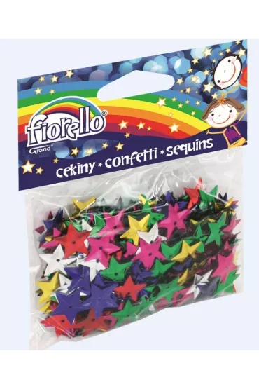 Fiorello Confetti cekiny gwiazdki 14g