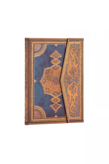 Paperblanks Safavid Binding Art Notes Safavid Indigo Midi linia