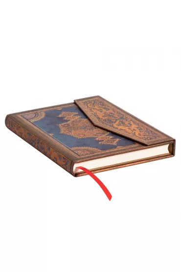 Paperblanks Safavid Binding Art Notes Safavid Indigo Midi linia
