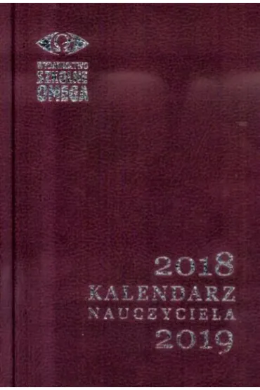 Kalendarz nauczyciela 2018/2019 OMEGA