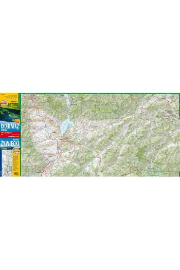 Beskid �ywiecki mapa turystyczna 1:50 000 laminat 2025