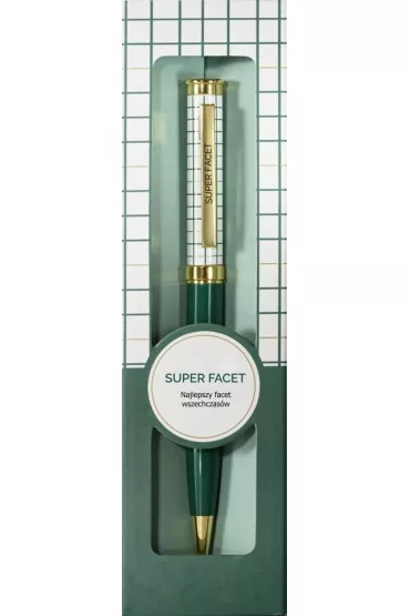 Be-Happy Gifts D�ugopis prezentowy z napisem Super Facet