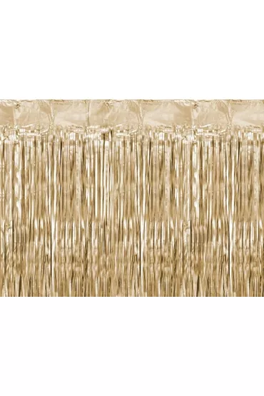 PartyDeco Kurtyna Party z�ota 90x250cm