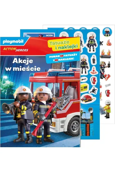 Plamobil Action Heroes. Tatua�e i naklejki
